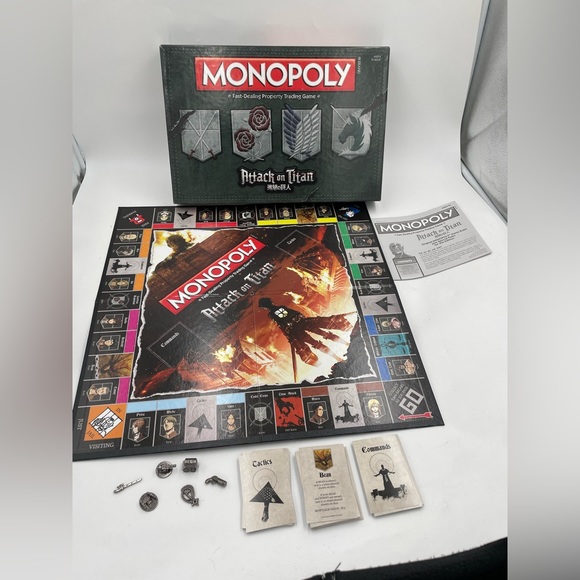 USAopoly Monopoly: Attack on Titan Board Game - Picture 1 of 6